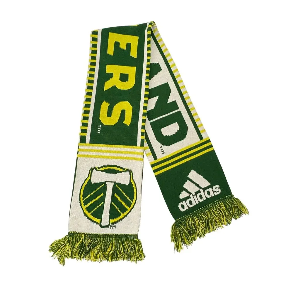 Official Adidas Portland Timbers MLS Soccer Fan Scarf 55” Authentic Team Gear